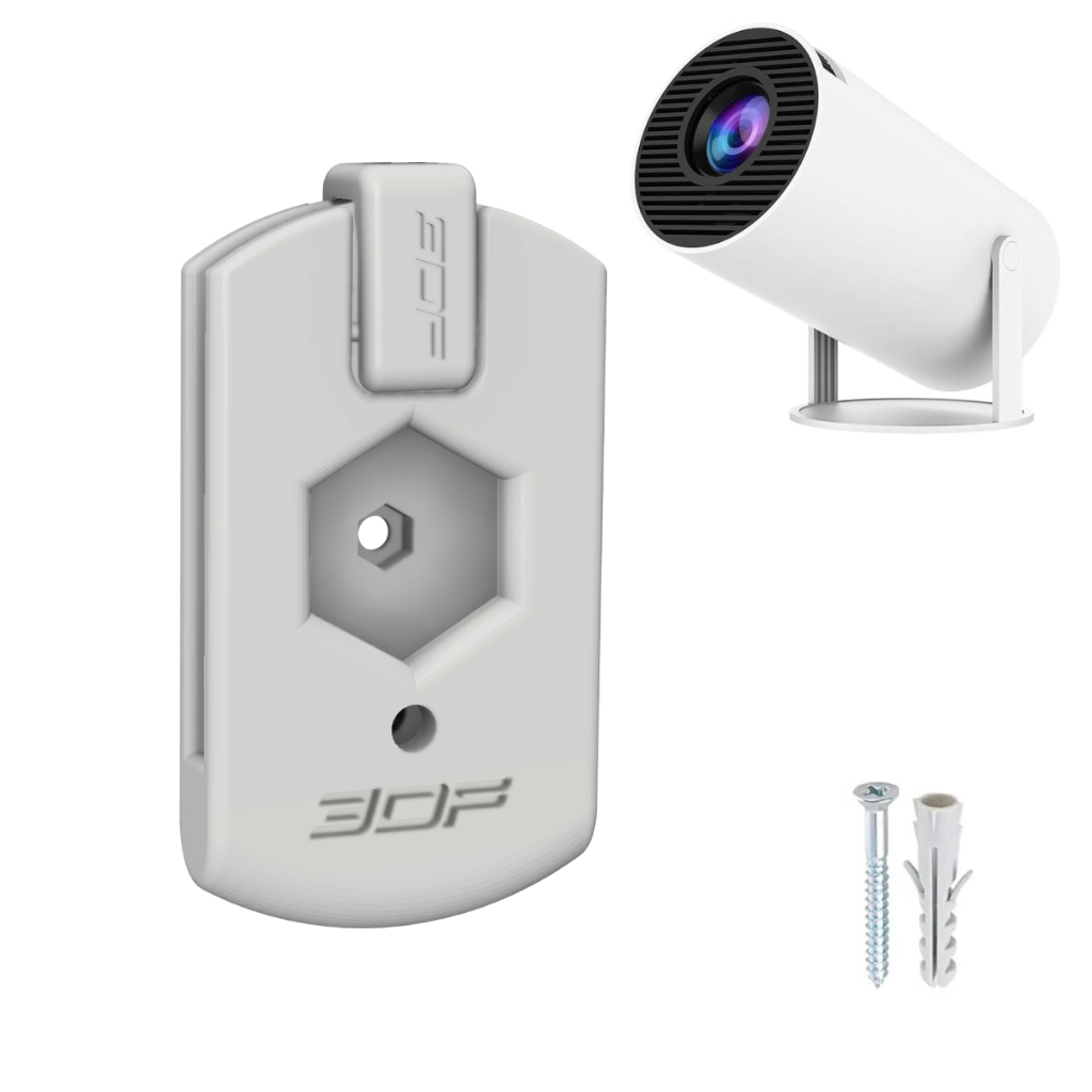 Suporte Parede Compativel C/ Projetor Salange Hy300 Magcubic Branco