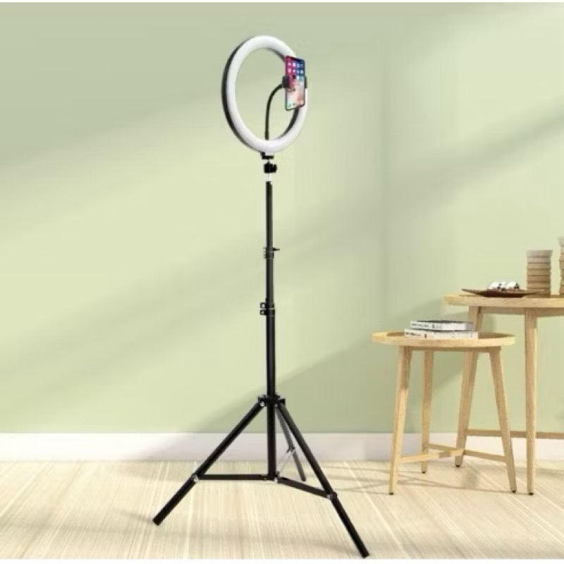 Ring Light 6 8 10 12 polegadas Completo Portátil 26cm + Tripé + suporte p/ celular. - FSH LOJA