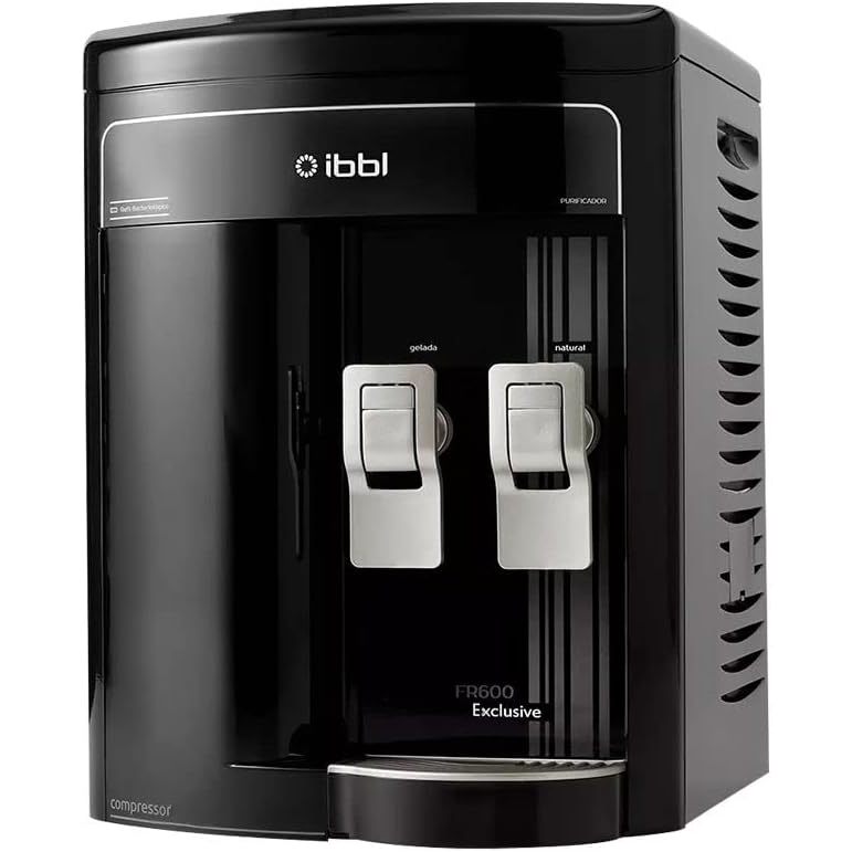 Purificador de Água IBBL FR600 Compressor Exclusive Preto - 220V