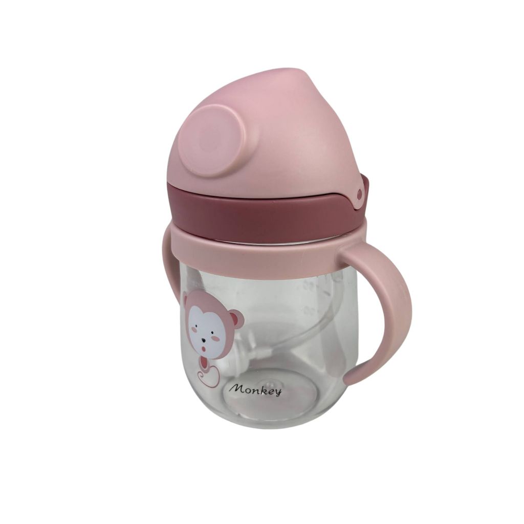 Copo Infantil de Treinamento 250ml c/ alça e canudo