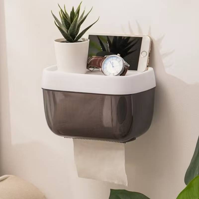 Porta Papel Higiênico De Parede À Prova D 'Água Colável