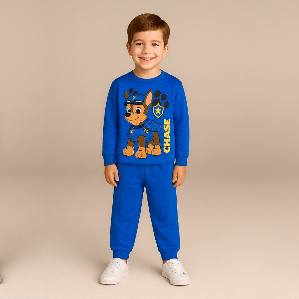 Conjunto moletom infantil patrulha canina