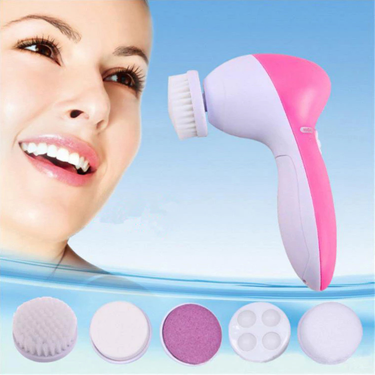 GUI ANA Escova Facial Elétrica Esfoliante Massageadora 5/1 Portátil PRONTA ENTREGA