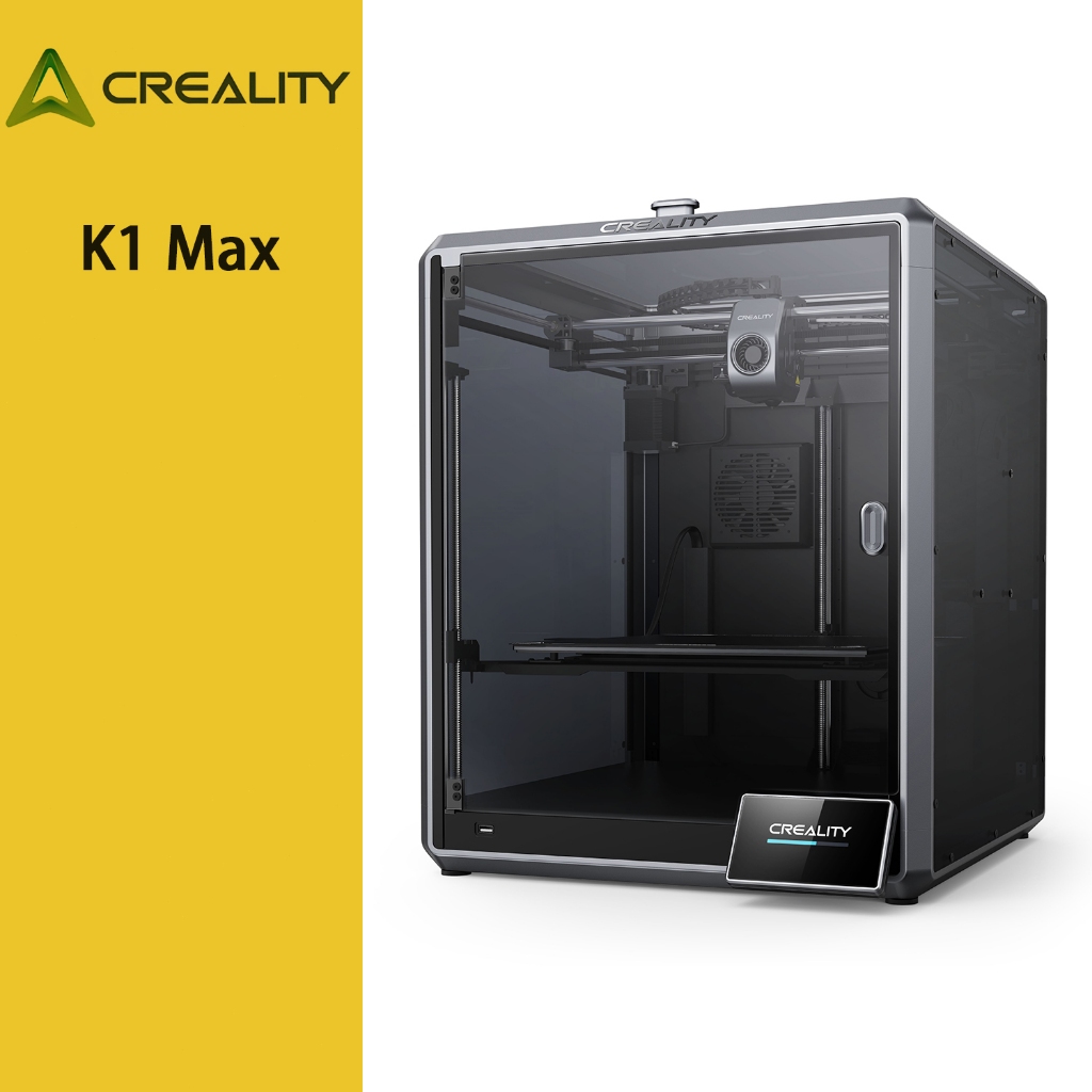 Creality K1 MAX filamento Impressora 3D 600mm/s Área de impressão 30*30*30cm AI câmera