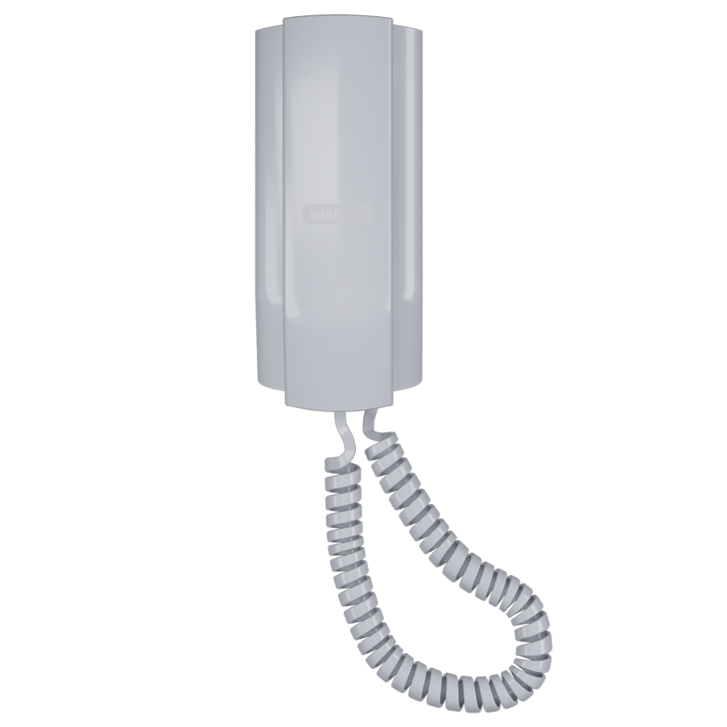 Interfone Terminal Dedicado Intelbras TDMI 300 Cinza Ártico Apartamento Condomínio
