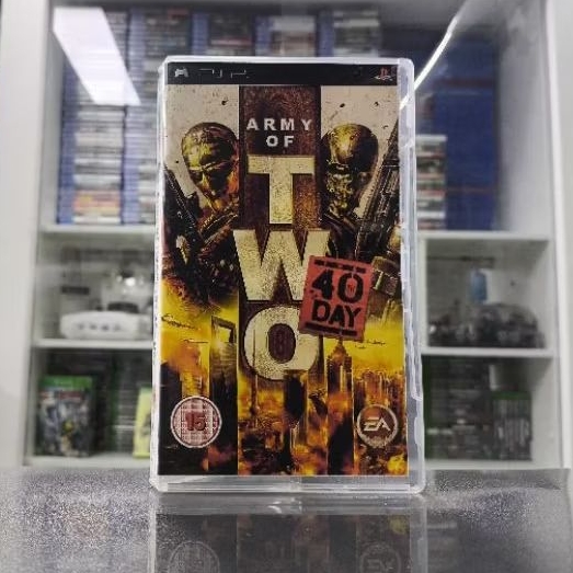 Army Of Two: The 40Th Day - PSP (Capa Refeita)