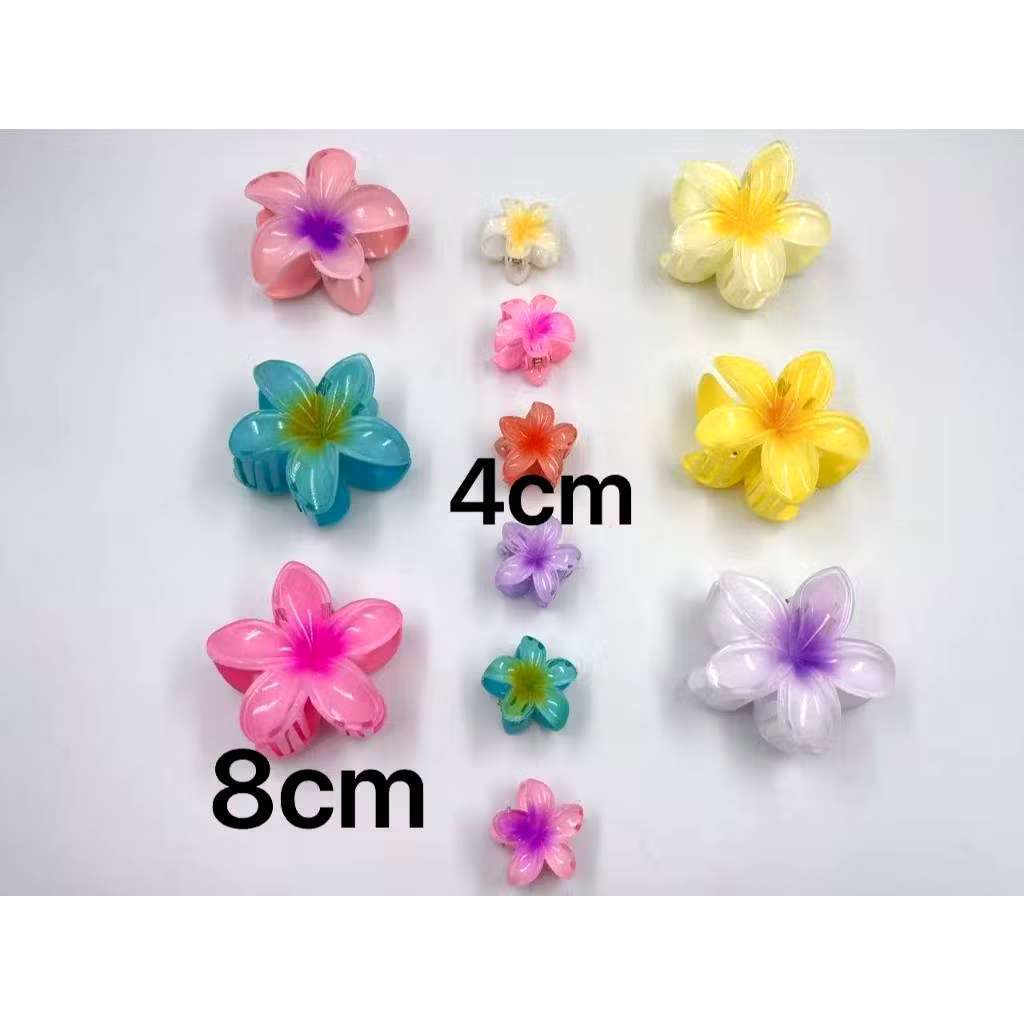 Kit 12 ao 60 peças 4cm Grampos/Piranhas de Cabelo Flor de Feriado de Praia /Para Festa Junina