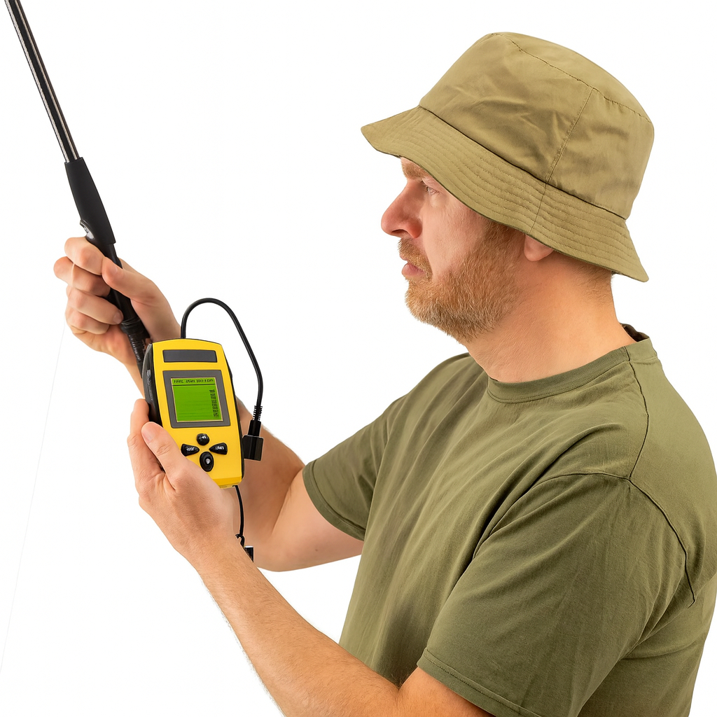Fish Finder Pesca Sonar Localizador Detector Peixe Sem Fio