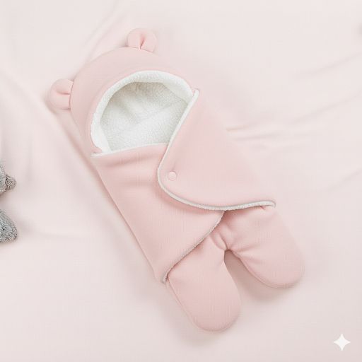 Saco De Dormir Para Bebes Saida Maternidade Ursinho Fofo