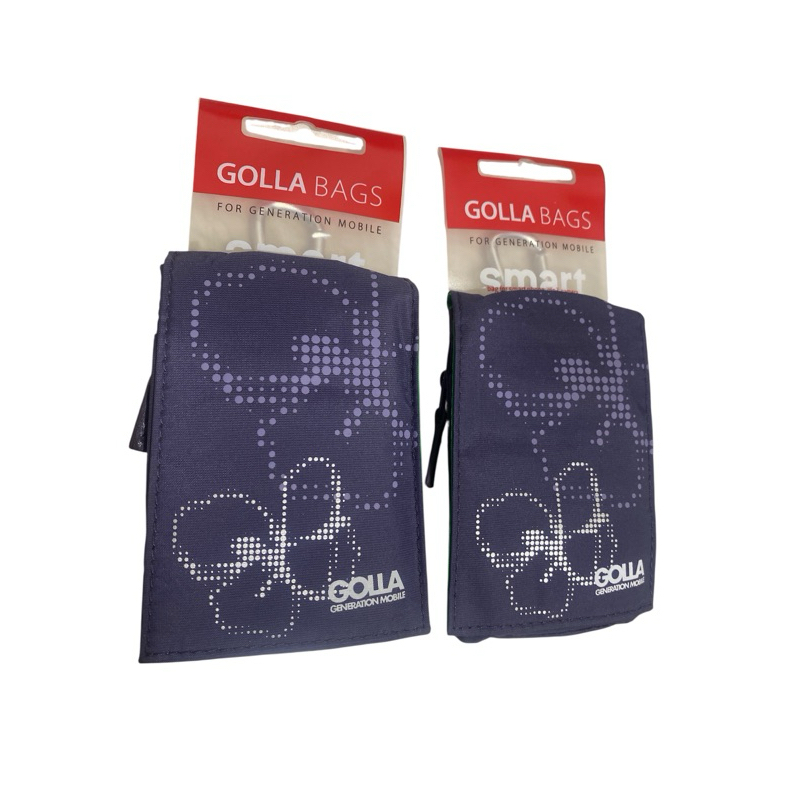 kit duas carteiras marca golla bags  nova cor lilás .