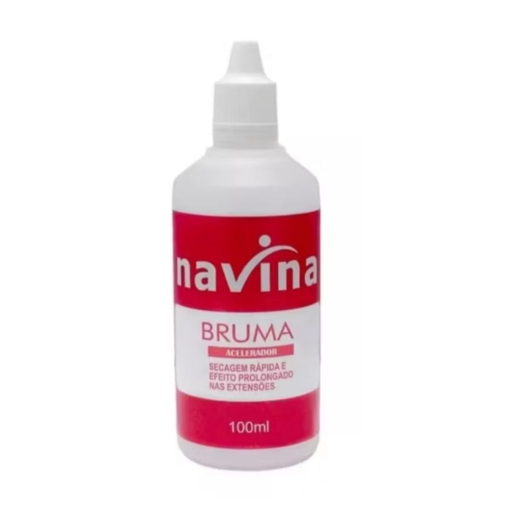 Bruma Navina Aceleradora para Extensão de Cílios 100ml Secagem Rápida