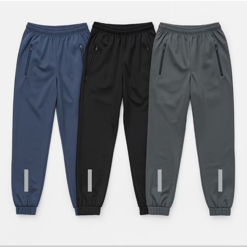 Calça Jogger Masculina kit-3 unidades  Slim Casual Esportiva Punho Elástico Cordão