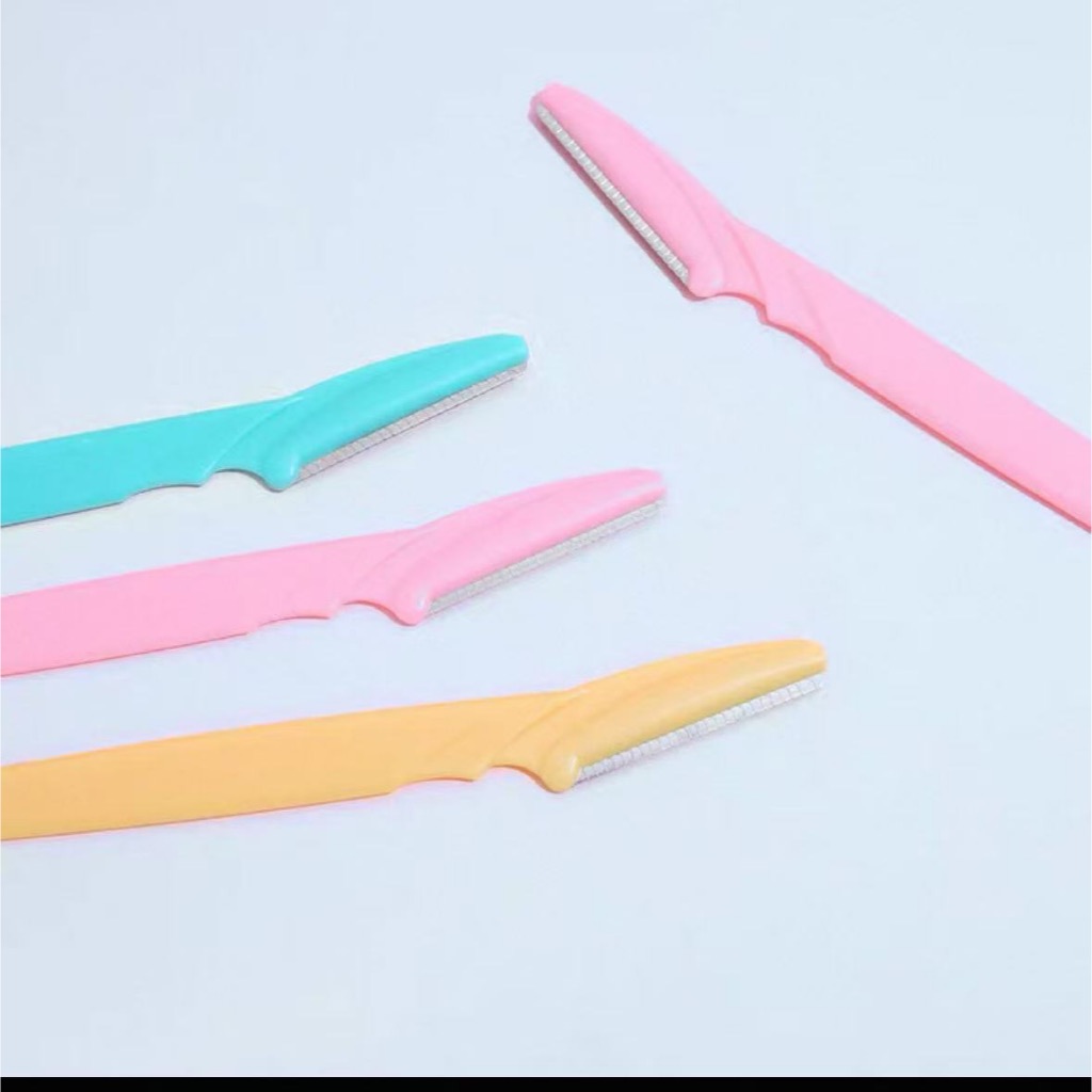 Lâmina Sobrancelha e Rosto Navalha Depilação  KIT 3/6 PCS