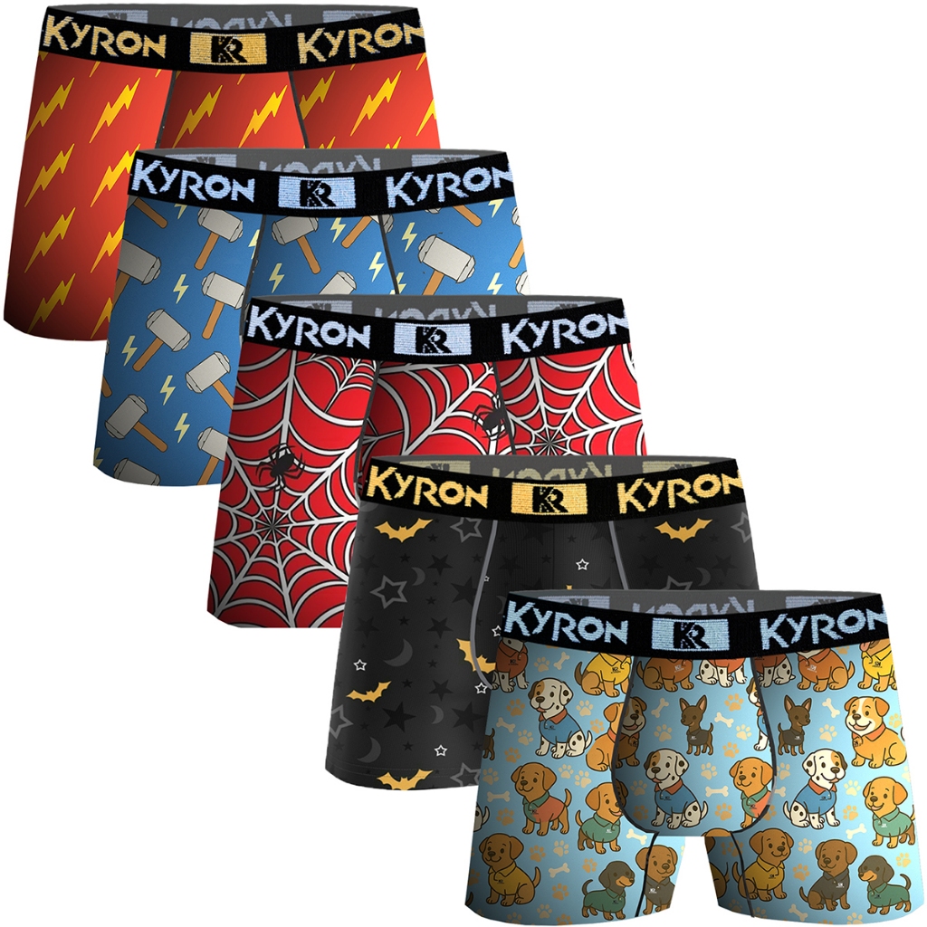 Kit 10 Cueca Infantil Box Cuecas Boxer