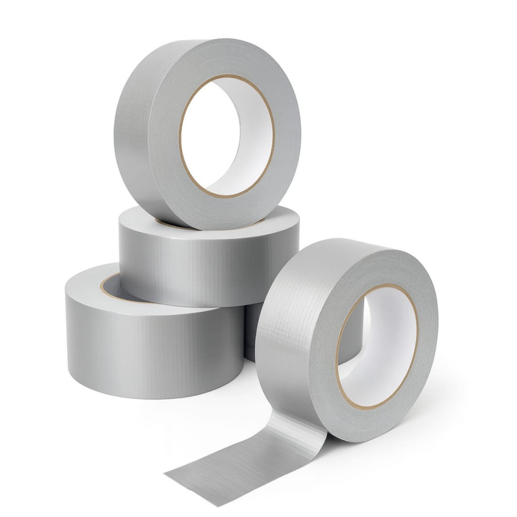 Fita Silver Tape 50 Metros Cinza Multiuso 45mm x50metros Resistente Prata Reparo Resistente Conserto