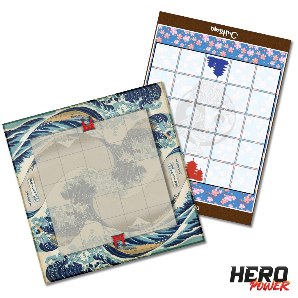 Playmat Onitama Boardgame | Lona Vinil | *Somente o Playmat*