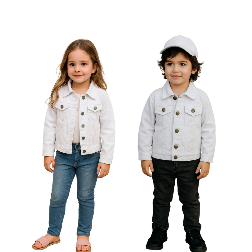 Jaqueta Casual Sarja Unissex Infantil