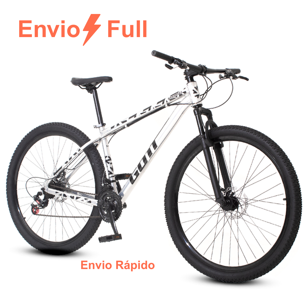 Bicicleta aro 29 Alumínio Gott Mappa1 Freios a Disco Suspensão 21v