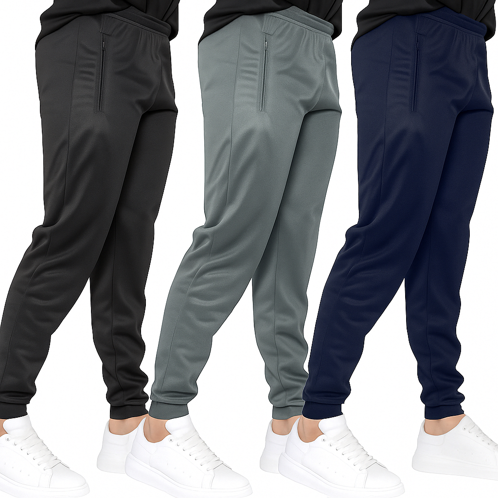 Kit 7 Calças Jogger Chimpa Masculina | Conforto, Casual, Academia, trabalhar escola Estilo M/G/GG