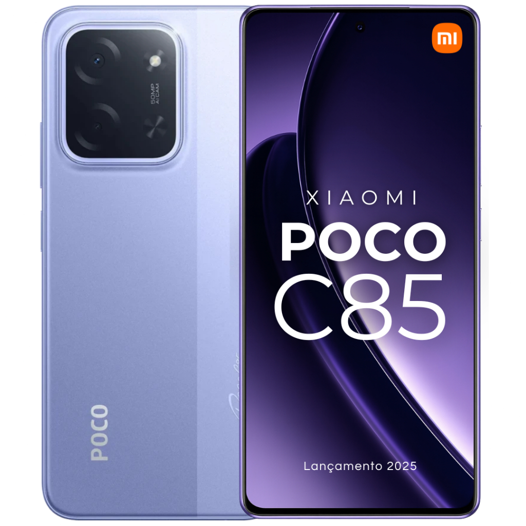 POCO C85 NFC 6000mAh 50MP 120Hz 256GB +16GB RAM Celular Original