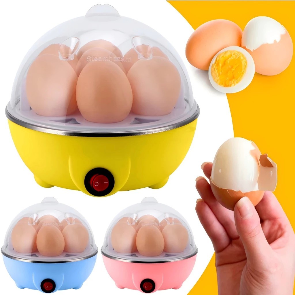Cozedor de Ovos 110v/220v Elétrico Portátil Cozinha à Vapor, Presente dia das maes