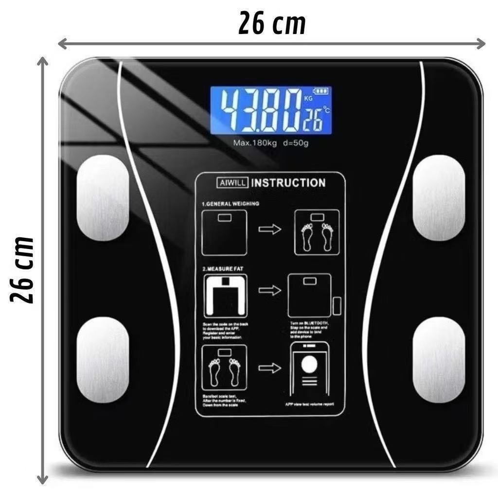 Balança Digital Medidora Corporal Bioimpedância até 180kg