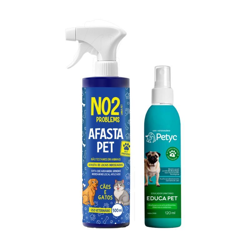 Adestrador Para Cães Spray Xixi no Lugar Certo NO2PROBLEMS 500ml