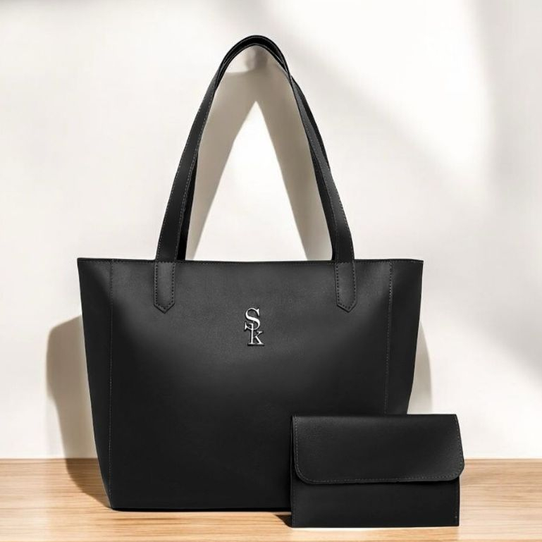 Bolsa Sacola + Carteira London Feminina Espaçosa Promoção Sk