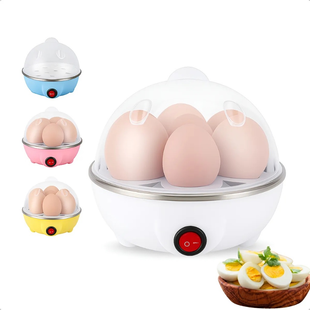 Cozedor De Ovos Elétrico Prepare Perfeitos Cozinhe Ovo Rapidamente Frequência 50hz