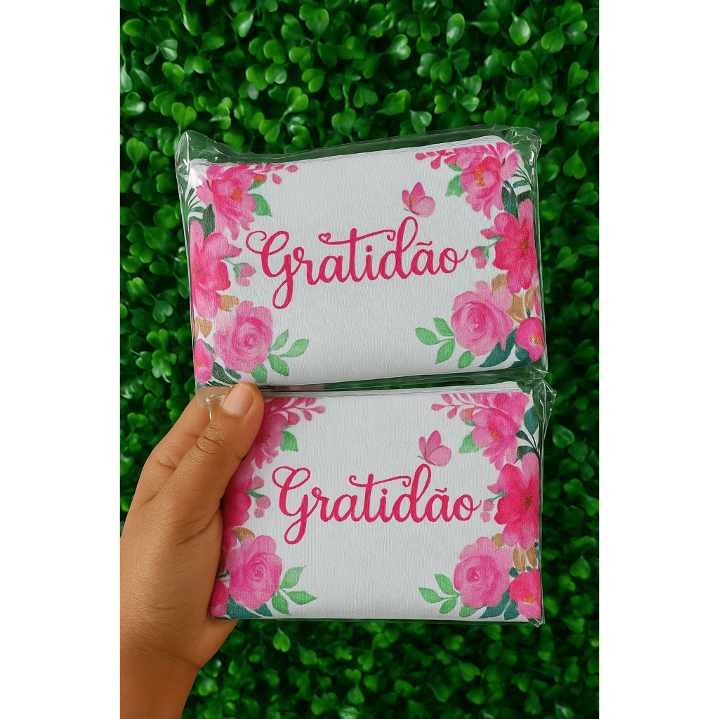 Porta Moedas Gratidão e Tema Natalino, para confraternização, ceia de natal, cultos, festas, aniversários e eventos.
