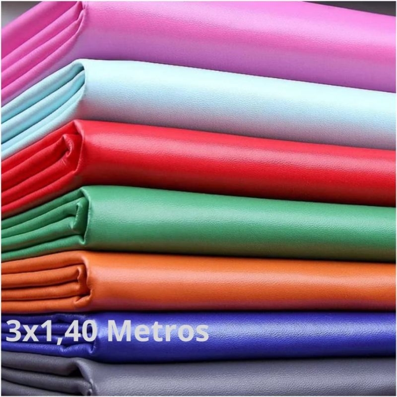 3 metros de Bagum napa 1,40cm de largura, impermeável, ideal para bolsas, mochilas e decorações.