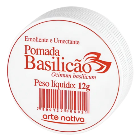 BASILICAO POMADA 12G ARTE NATIVA - FURÚNCULO