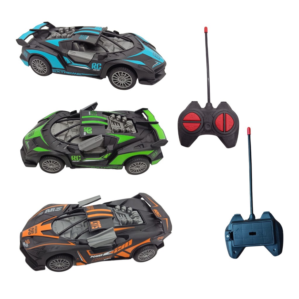 Carrinho de Controle 7 Funções Esportivo Competição Ferrari Lamborghini Bugatti Velocidade