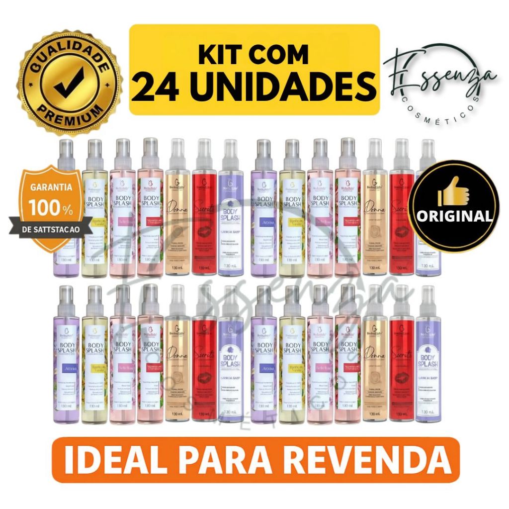 ✨ 24 UND BODY SPLASH BIO INSTINTO 130ML – PERFUME CORPORAL REFRESCANTE ✨