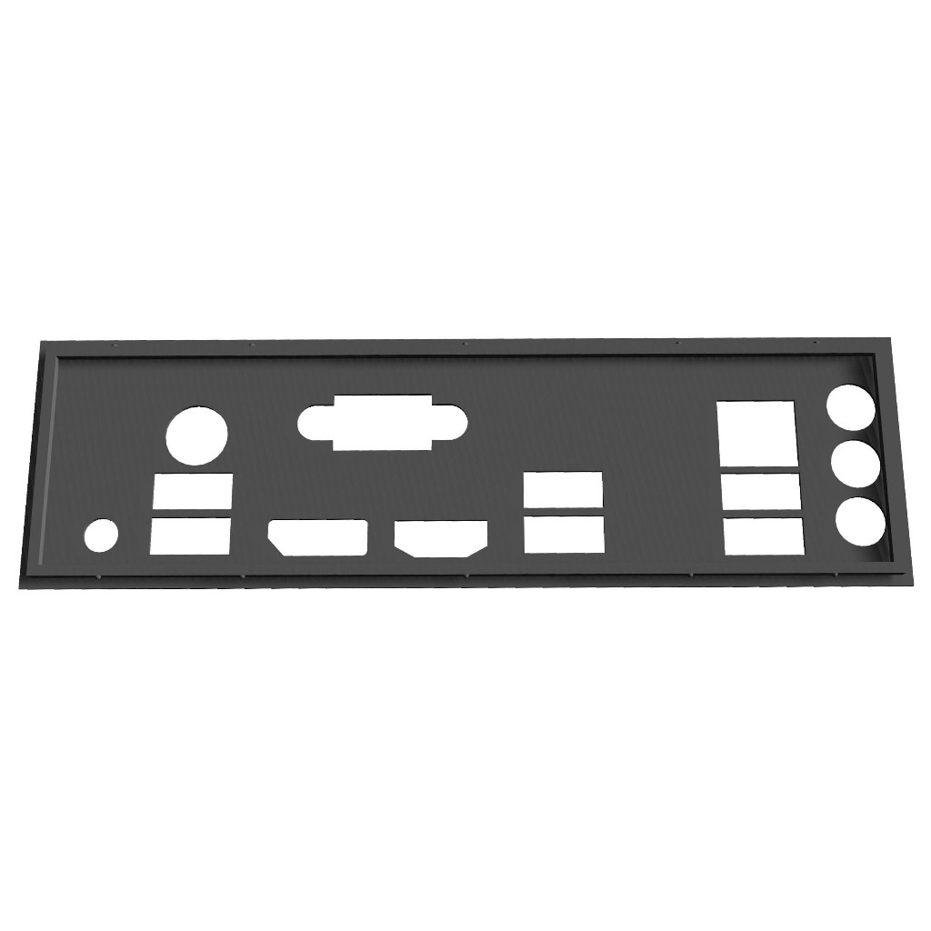 Espelho Tampa Para Placa-mãe Asus TUF GAMING A520M PLUS II - Preto