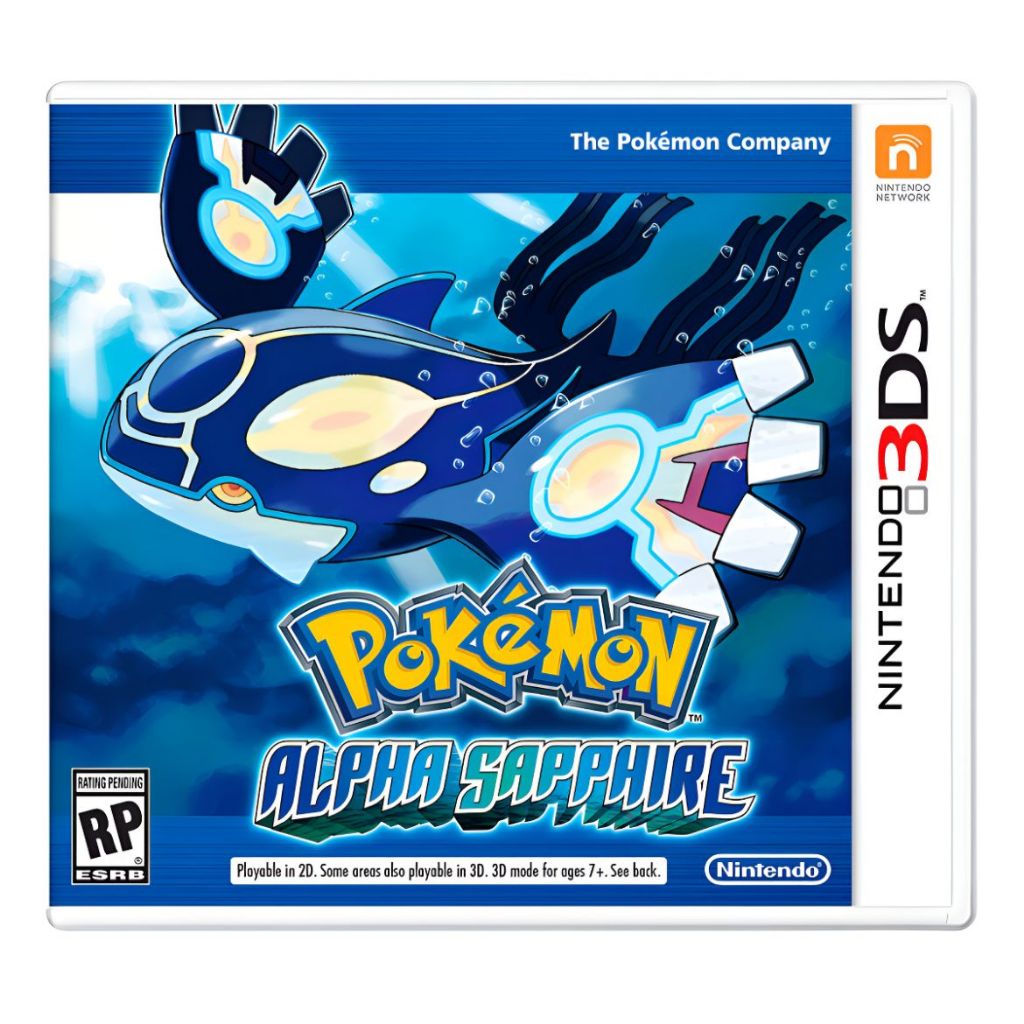Jogo Pokemon Alpha Sapphire - Nintendo 3dscartucho físico  sem estojo Original