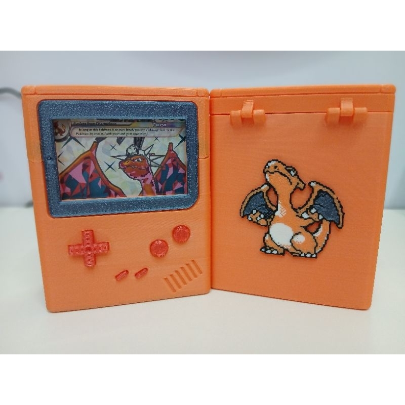 Deck Box Pokémon Game Boy Porta Cartas TCG | 60 Cartas com Sleeve | Caixa Pokémon 3