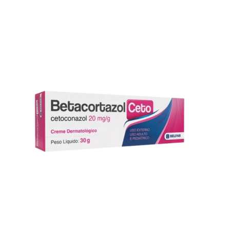 Creme para dermatite atópica, fungos e alergias Betacortazol Ceto 30g