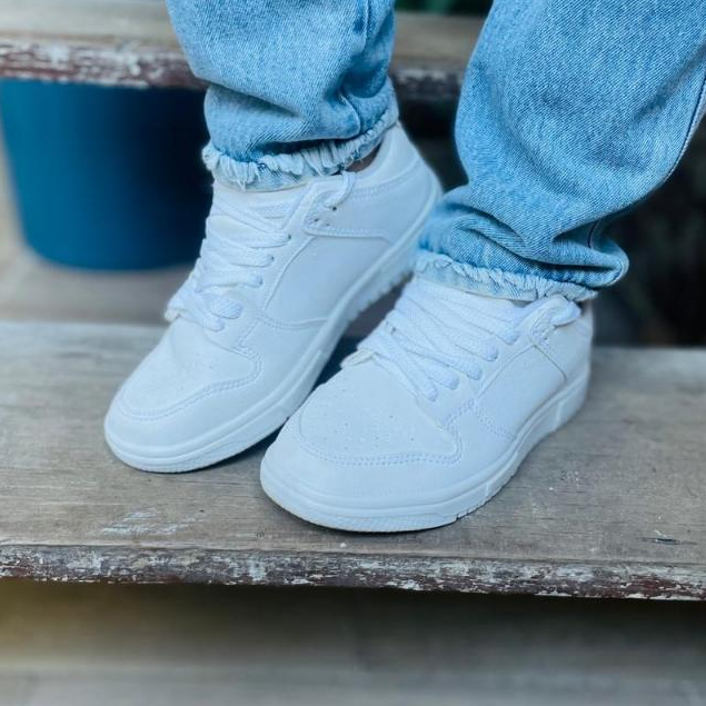 Sapatenis Masculino Feminino Casual Branco Leve Dia a Dia