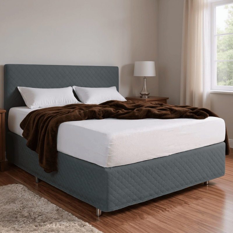 Saia Cama Box Matelado Ultrassonico Tecido Macio Solteiro Casal Queen King Encaixe Perfeito Lavável