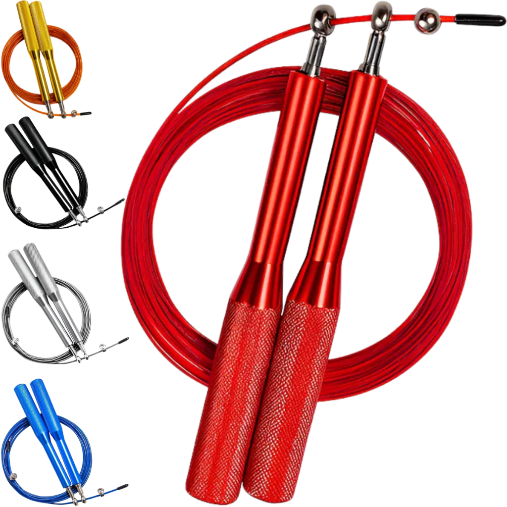 Corda de Pular Aço 3m Profissional Crossfit Speed Rope