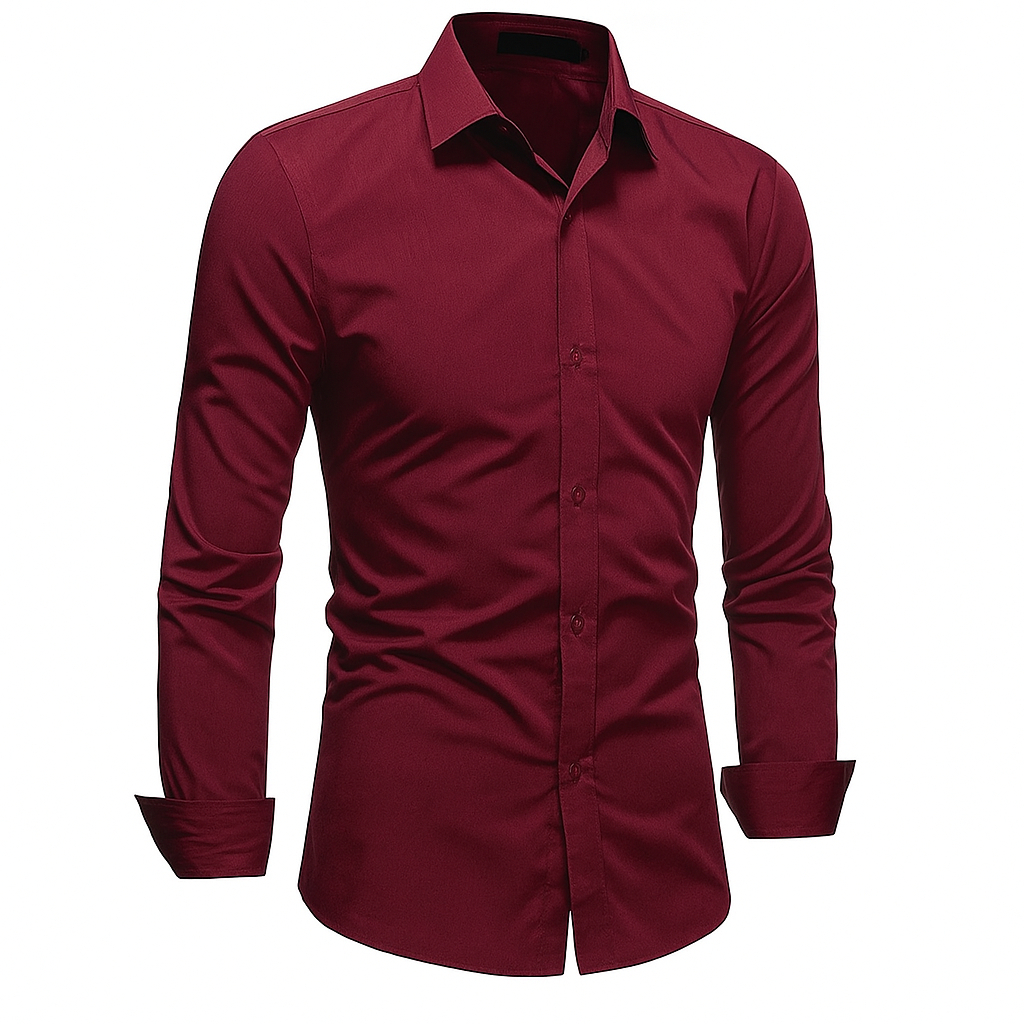 Camisa Social Premium Manga Longa – Ideal para Trabalho e Eventos