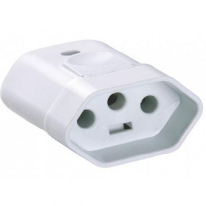 Kit 5/3/2/1 Pino Plugue Fêmea 10A 20A 250V 3 Pinos Novo Padrão de Tomada [Envio HOJE]