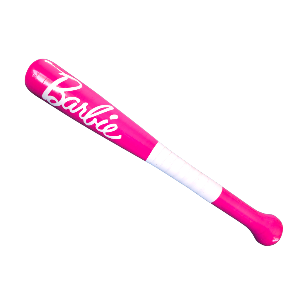 Taco de Baseboll de 45cm modelo Barbie, envelopado de madeira maciça.