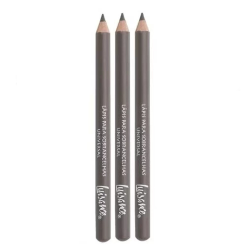 Kit 3 Luisance Lapis Para Sobrancelha Universal Maquiagem L867
