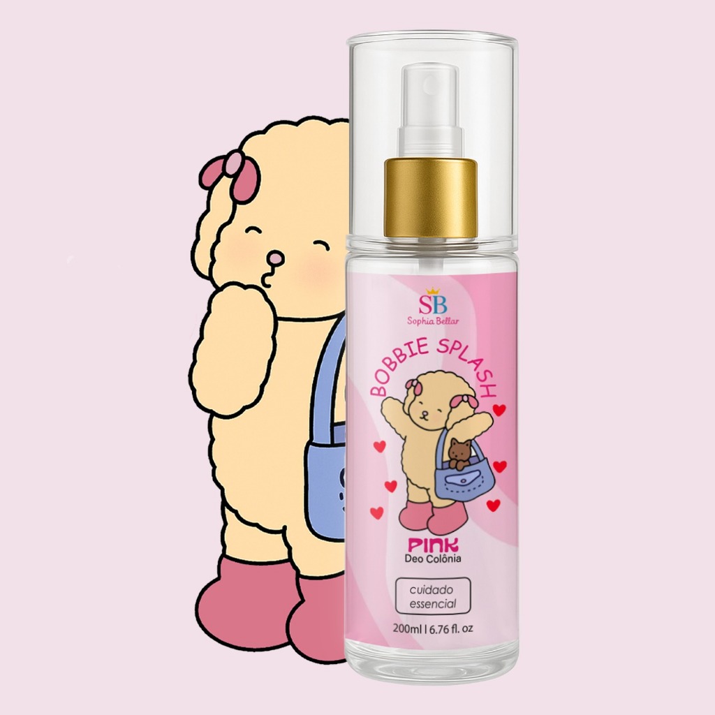 Body Splash Infantil Pink Sophia Bellar 200ml – Cuidado Essencial
