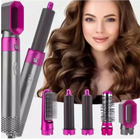 Airwrap Styler 5 em 1 secador de cabelo escova de ar quente modelador alisador de cabelo escova 110v e 220v-ang