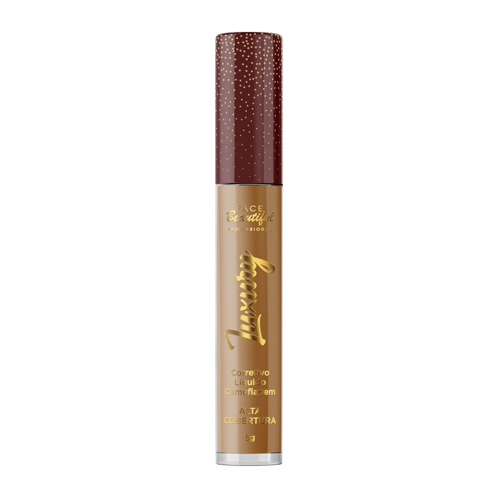 Corretivo Líquido Camuflagem Luxury Face Beautiful 5g