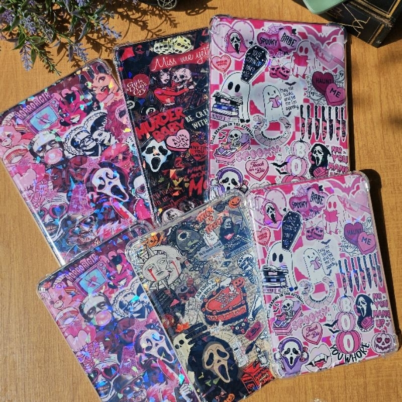 Kindle Insert Card Skin Holográfico Halloween Spooky 11 geração Paperwhite 12a geração Colorsoft