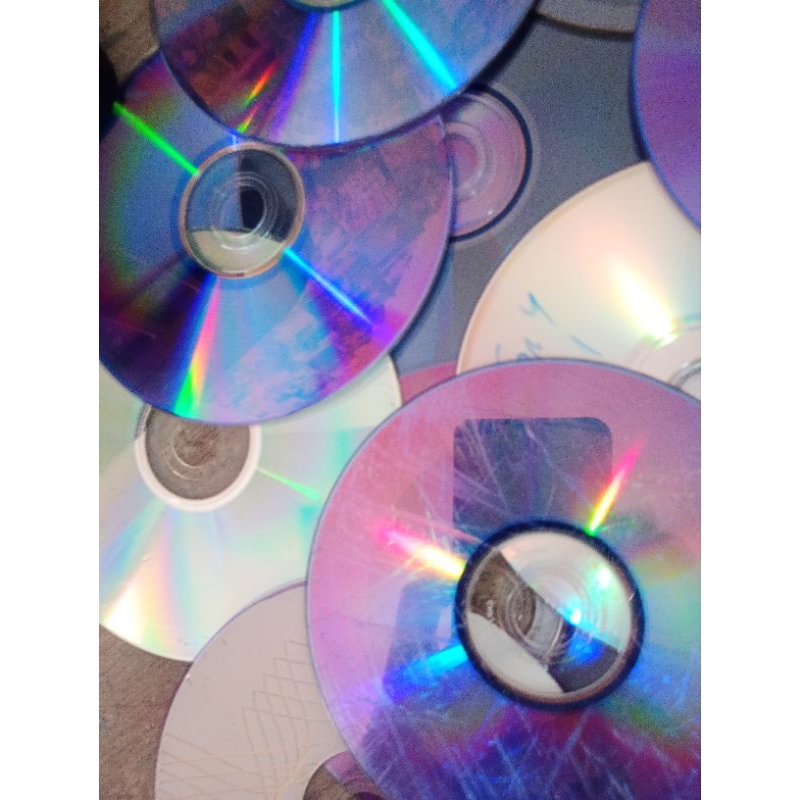 20 CDs Dvd's Usados para Decoração Artesanatos e Festas
